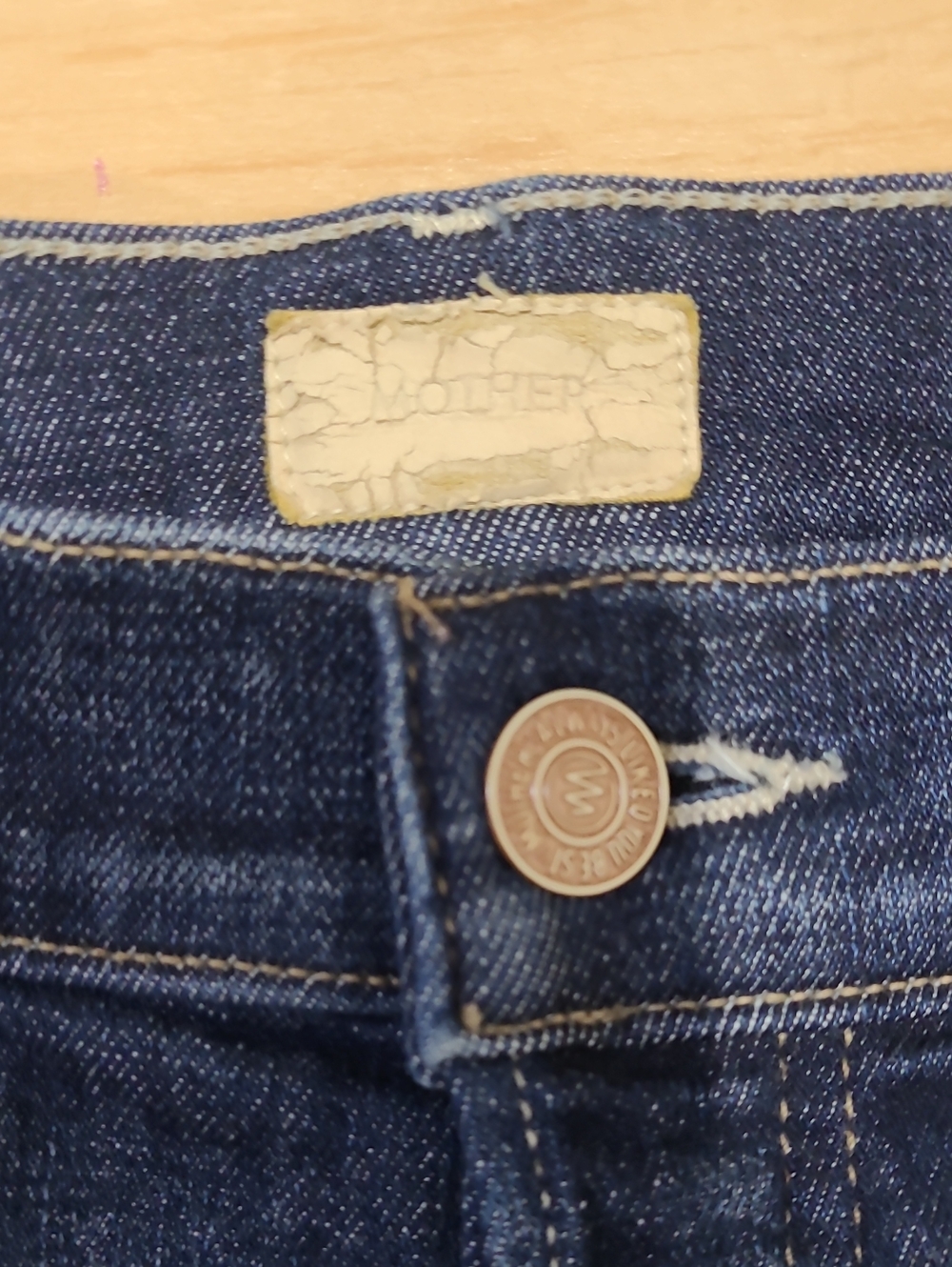 MOTHER Women's Size 28 High Waist Stunner Ankle Jeans - Picture 2 of 9